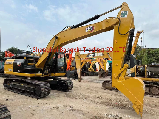 Excavadora CAT 320D usada em bom estado, de 20 toneladas, com certificação EPA/CE