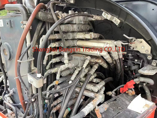 Excavadora Kubato KX163 com capacidade de 0.25 baldes
