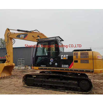 20 toneladas de peso da máquina Mini escavadeira CAT 320D em Xangai Garantida aprovação CE/EPA