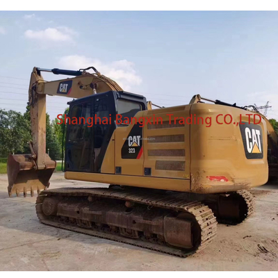 Certificação do produto EPA/CE Mini-excavadora usada de 20 toneladas CAT 323 em bom estado