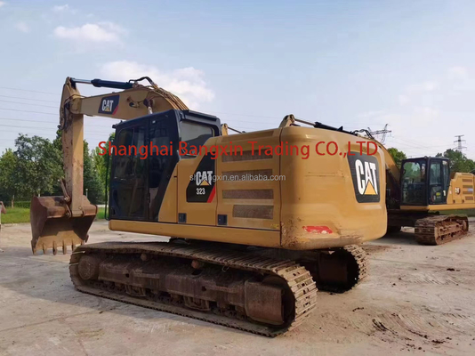 Certificação do produto EPA/CE Mini-excavadora usada de 20 toneladas CAT 323 em bom estado