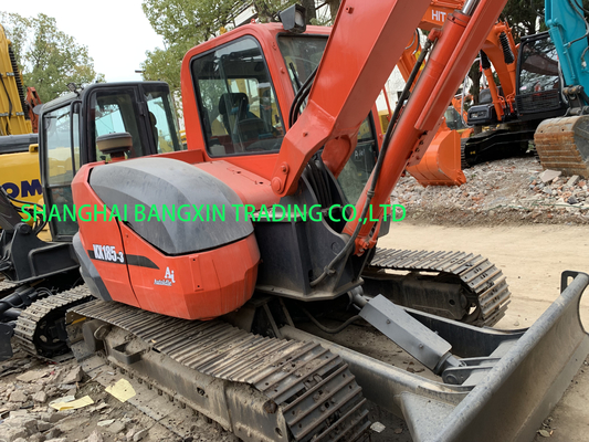 8 toneladas KUBOTA KX185 mini escavadeira com certificação EPA/CE Máquina japonesa usada