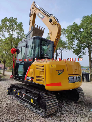 SANY SY75C Mini Excavator 7500 KG Peso da máquina e design compacto