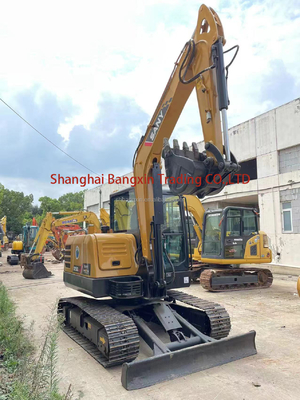 Peso operacional 5,5 toneladas Sany SY55C Excavadora Máquina de Escavação Usada com Envio Gratuito