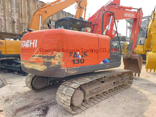 Excavadoras usadas ZX130 Hitachi Excavadoras de segunda mão com 13 toneladas de peso operacional