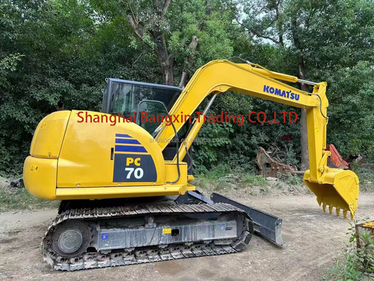 Excavadora Komatsu PC70-8 Mini com motor Cummins e pós-venda