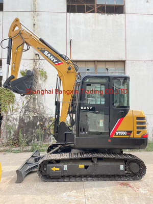 5.5TON Peso de operação Sany SY55C máquina de escavação para excelente desempenho de trabalho