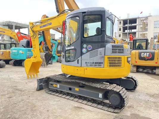 90% Excavadora Japão Recoletora Hidráulica Komatsu PC78US com todas as funções normais