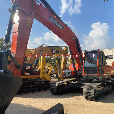 Excavadora usada Doosan DH225LC-9 7 dias máquina de entrega peso 21000 KG bom estado
