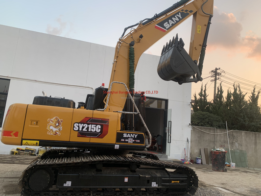 Usada Sany SY215 Excavator 600 horas de trabalho 118k Peso Excelente estado