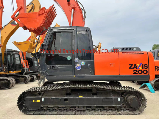 Excavadora usada Hitachi ZX200-HHE com 90% de grau e certificação EPA/CE