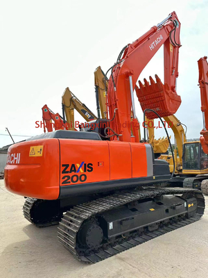 Excavadora usada Hitachi ZX200-HHE com 90% de grau e certificação EPA/CE