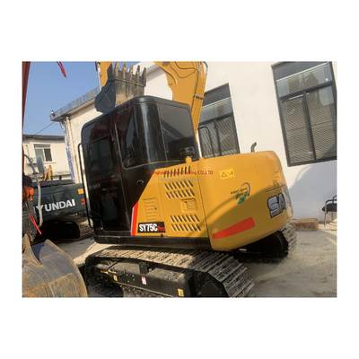 Excavadora Sany SY75 global com válvula hidráulica original