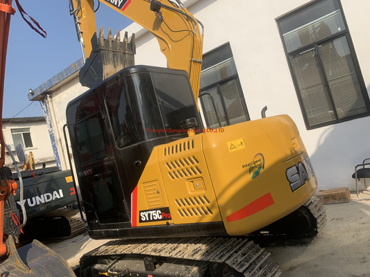 Excavadora Sany SY75 global com válvula hidráulica original
