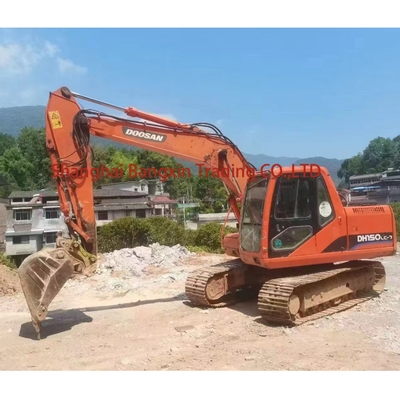 Excavadora de segunda mão Doosan DH150LC-7 Valva hidráulica original incluída