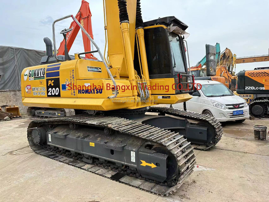 Excavadora Komatsu PC200 100% Original Japão Máquina de Escavação de segunda mão 700 Horas de Trabalho