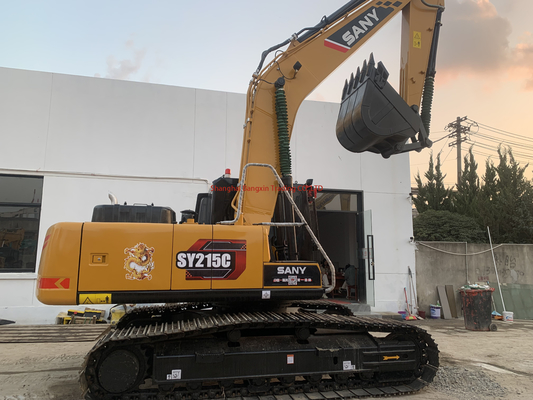 1 ano após o período de vendas 21 toneladas Sany Excavator usado SY215C para a indústria Palavras-chave