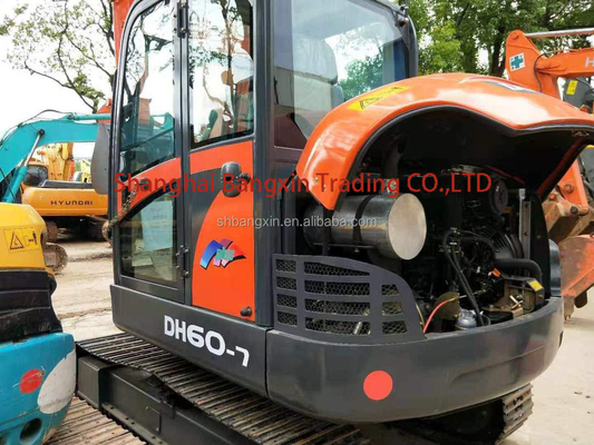 DH60 Excavadora Doosan Excavadora de segunda mão com certificação EPA/CE