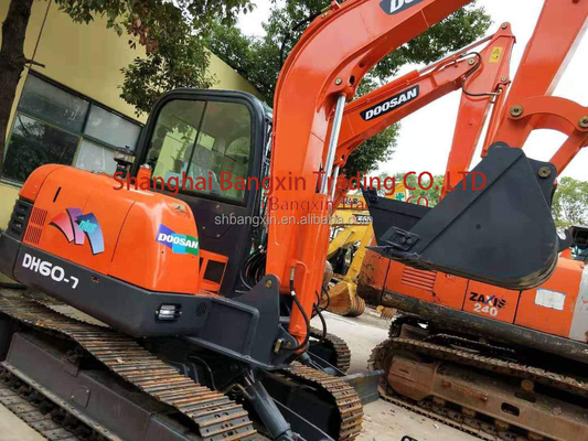 DH60 Excavadora Doosan Excavadora de segunda mão com certificação EPA/CE