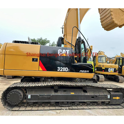 CAT 320D2L Máquina de escavação de segunda mão com elevada potência e estabilidade hidráulica