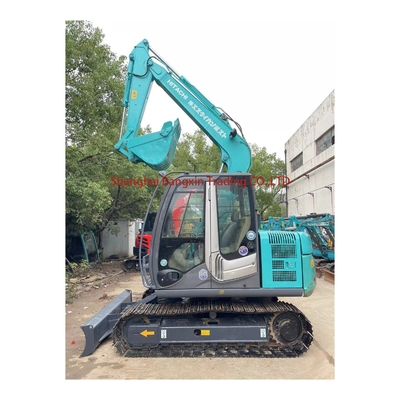 Expedição grátis Hitachi ZX70-3 Excavadora em bom estado 7000 KG Peso da máquina