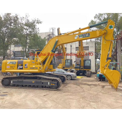 Experimente o poder de segunda mão Komatsu PC240-8 Crawler Digger com motor Cummins