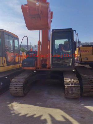 Excavadora japonesa usada Hitachi ZX120 em boas condições e com 1 garantida