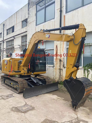 Peso operacional de 7 TON Mini-excavadora CAT 307E2 utilizada para equipamento de construção