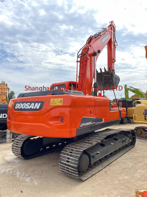 110 k Doosan DX225LC escavadeira de rastreamento escavadeiras usadas Coreia com estabilidade hidráulica