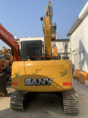 40 kw Sany SY75 escavadeira de segunda mão quase pronta para compra rápida