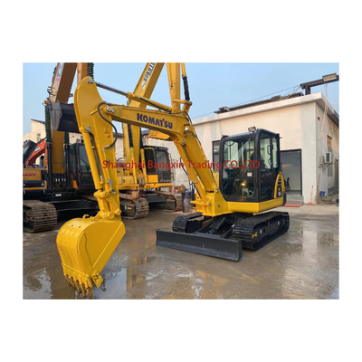 Em bom estado usado Komatsu PC56 escavadeira de rastreamento todas as funções normais 7 dias de entrega
