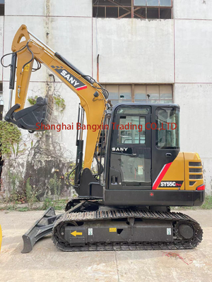 Excavadora Global Sany SY55C com lâmina movediça