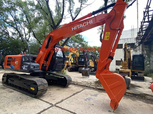 Excavadora Hitachi ZX120 de segunda mão com todas as funções em bom estado de funcionamento