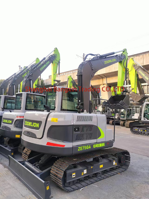 800 horas de trabalho usadas Zoomlion ZE75GA escavadeira para construção de engenharia no melhor