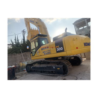 2023 ano usado Komatsu PC300 escavadeira com forte potência e estabilidade hidráulica