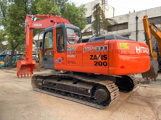 Top Rated Hitachi ZX200 Usado Excavadora Crawler Máquina de Construção com Forte Potência