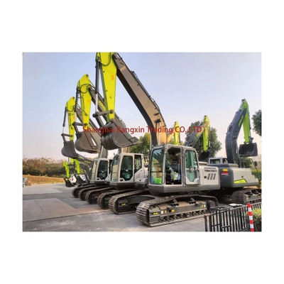 Inspecção aceita Excavadora Zoomlion ZE75GA usada com bomba hidráulica original