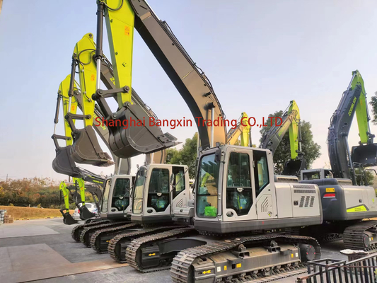 Inspecção aceita Excavadora Zoomlion ZE75GA usada com bomba hidráulica original