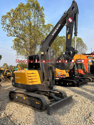 Pequena máquina mini-excavadora VOLVO EC60D com grande potência e estabilidade hidráulica