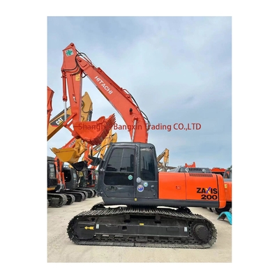 Excavadora usada Hitachi ZX200-HHE com cilindro hidráulico original