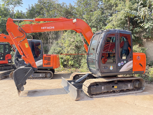 Boa condição Usado Hitachi ZX70 7 Ton Mini Excavator com frete grátis em 2023
