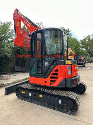 Excavadora de segunda mão Hitachi ZX50-3F com capacidade de 0.2 baldes importada do Japão