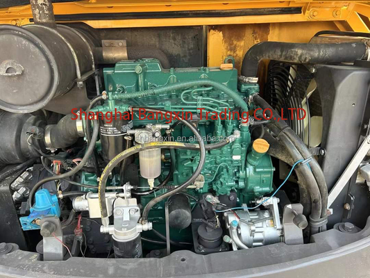 Mini escavadeira VOLVO EC60D original 100% de pequena máquina usada com peças e componentes