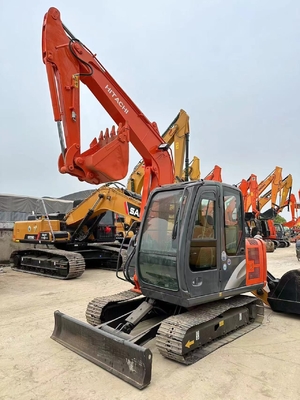 90% usado Hitachi ZX60 mini escavadeira de 6 toneladas feita no Japão para suas necessidades industriais