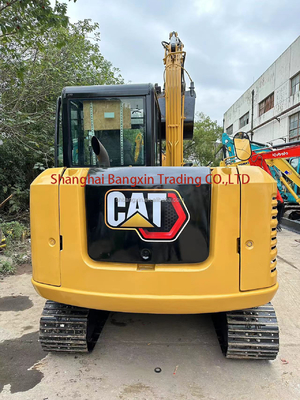 Excavadora usada Cat 305.5E2 com bomba hidráulica original e capacidade de balde 0,22
