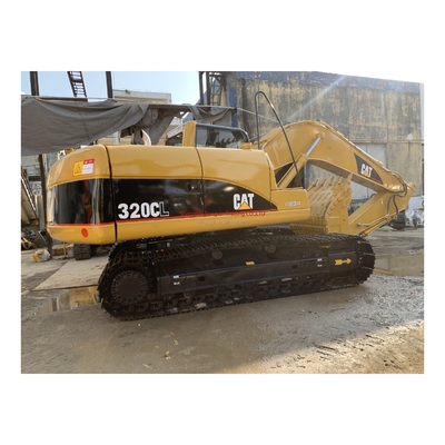 110 K de segunda mão Cat 320CL Excavatora Máquina de Excavatora Usada em Excelente Condição