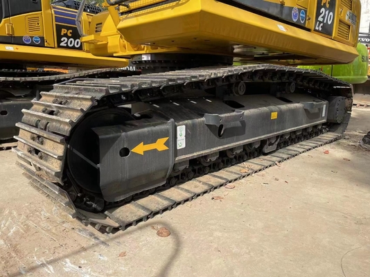 Excavadora de segunda mão Komatsu PC210LC-8 com bomba hidráulica original e desempenho