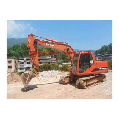 600 horas de trabalho Doosan DH150LC-7 Excavadora para projetos de construção de engenharia