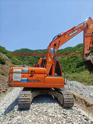 600 horas de trabalho Doosan DH150LC-7 Excavadora para projetos de construção de engenharia