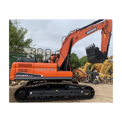 Máquina pesada de construção Doosan Dx300 Excavadora de segunda mão com peças de reposição 30tons